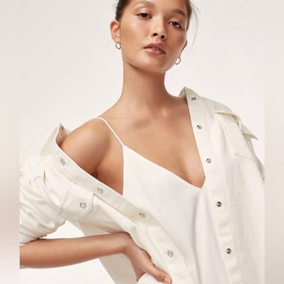 Wilfred Free Vivienne Dress in white - Picture 4 of 6